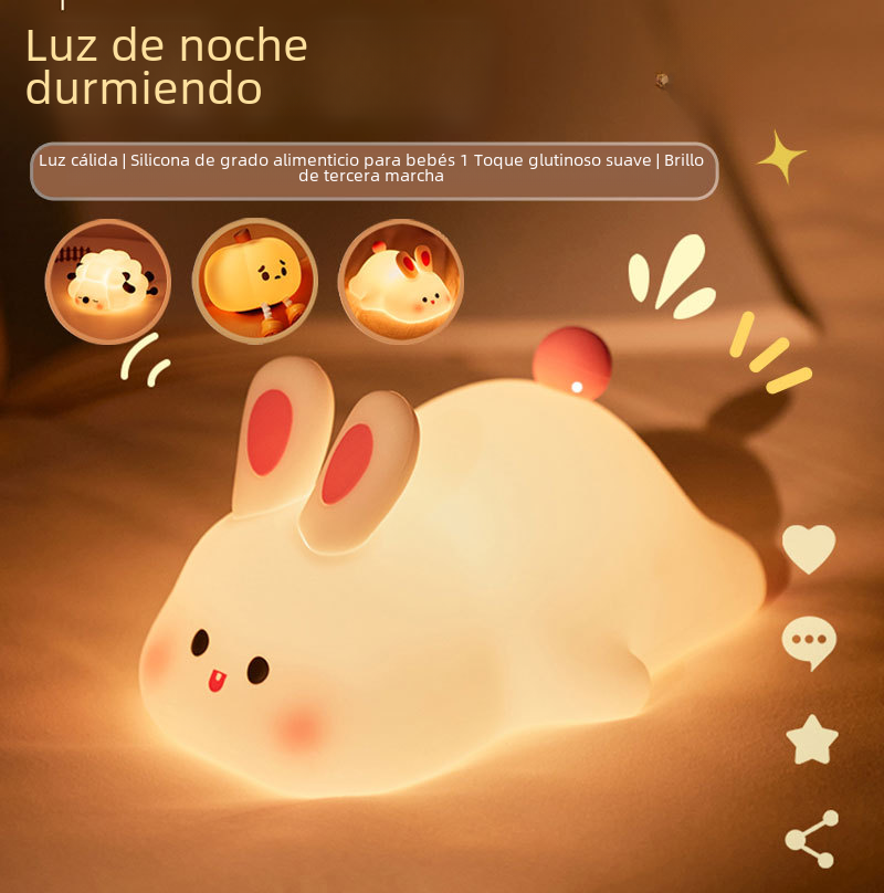 Silicone Touch Lamp Panda 3