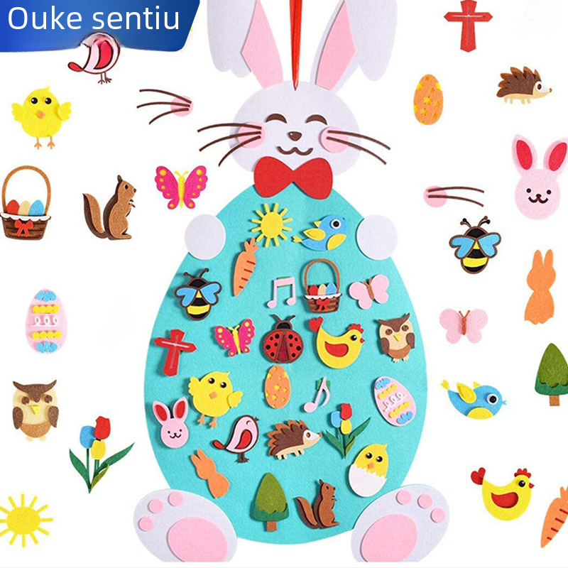 Felt Rabbit Decoration