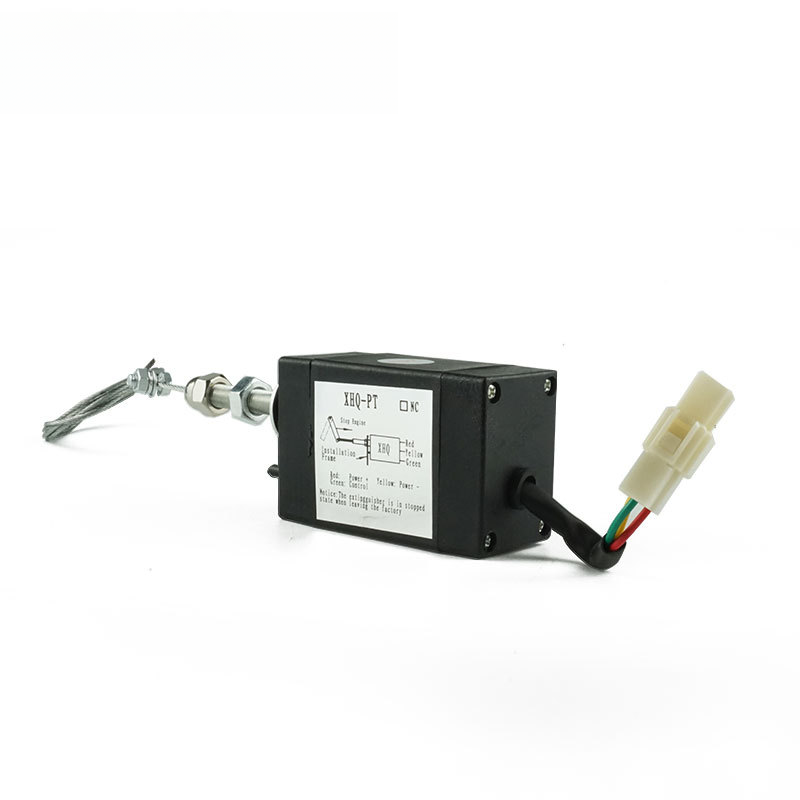 柴油發電機熄火控制器開關 XHQ-PT 24V  斷油電磁閥