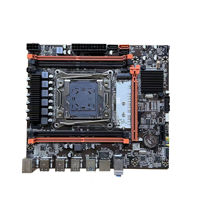 真新しい X99h コンピュータ 2011-3 マザーボードデスクトップサーバー Ecc Ddr3 サポート E52678v3 2666v3|undefined