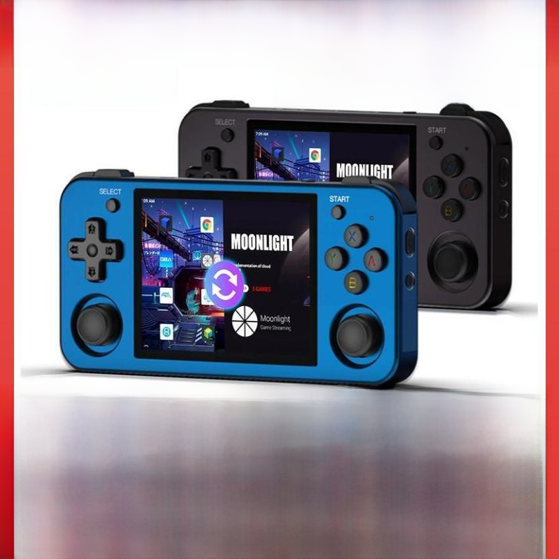 AliExpress mismo RG353M máquina de juego de Metal sensación de código abierto máquina de mano PSP Arcade Android máquina de juego portátil