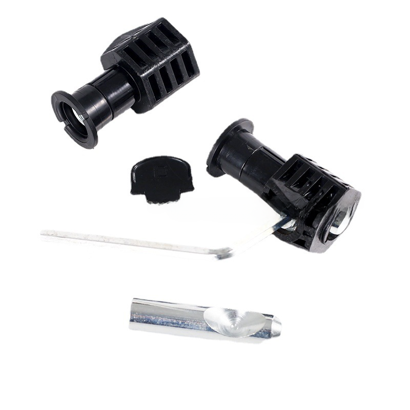 Instalación inteligente del inodoro con tornillo de fijación del inodoro, bloqueo de nailon, conector trasero, montaje lateral, montaje superior, accesorios generales