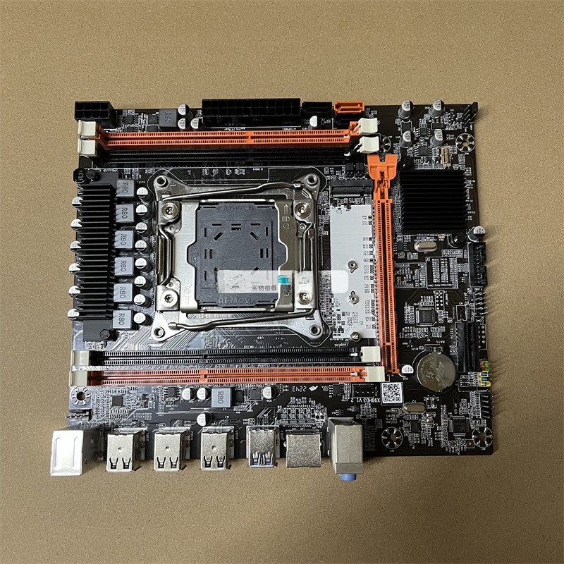 真新しい X99h コンピュータ 2011-3 マザーボードデスクトップサーバー Ecc Ddr3 サポート E52678v3 2666v3|undefined