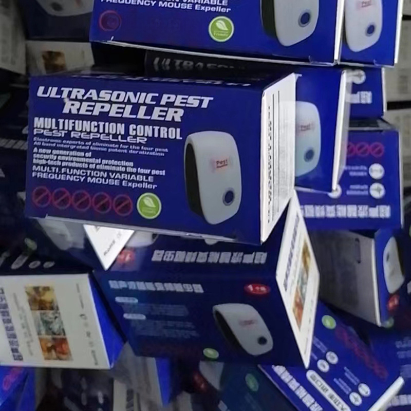 Ultrasonic Electronic Mosquito Repeller Cross-border E-commerce Fast-selling Electronic Insect Killer Mouse and Cockroach Repeller Live Stream Best-seller