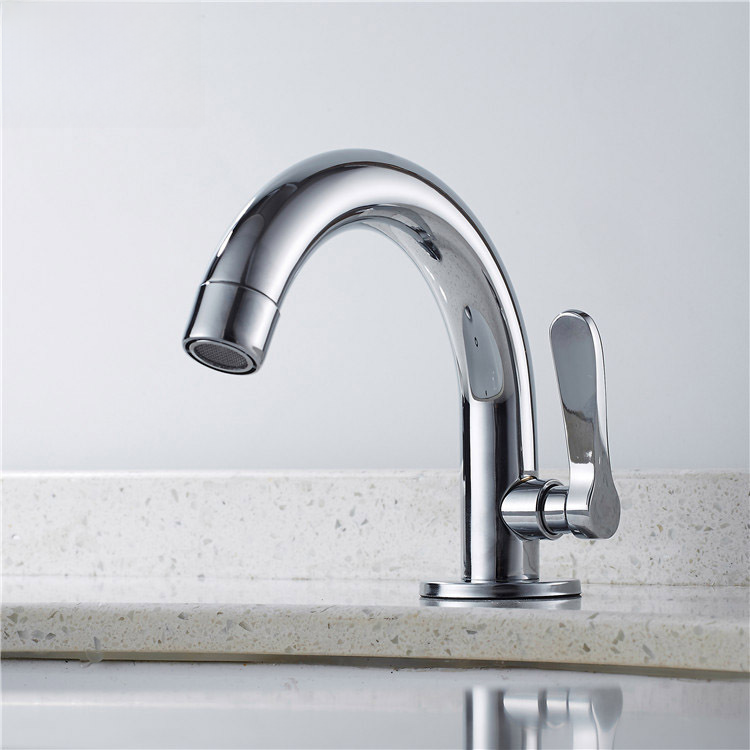 Cross-border wholesale platform basin face wash basin single cold stainless steel water faucet washbasin single cold water faucet basin faucet