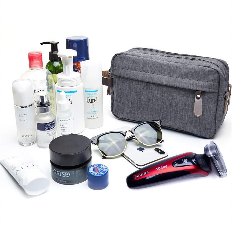 Manufacturer wholesale large capacity men's grooming bag outdoor travel waterproof storage bag hand-held dry-wet separation makeup bag