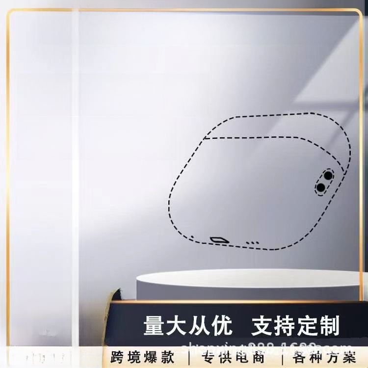 Huaqiang North 2345 Generation Bluetooth Headset Noise Reduction LCD Color Screen TWS Cross-border Best Selling Gifts