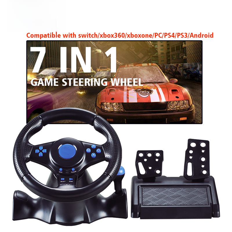 Aplicable a cambiar/Xbox One/360/PS4/PS2/PS3/PC juego de carreras de siete en un volante