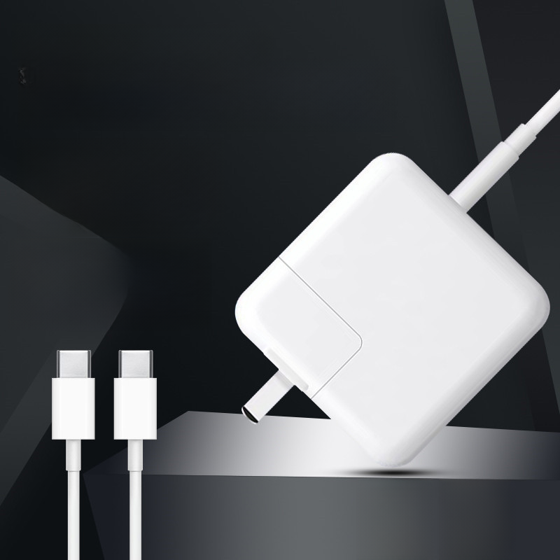 適用蘋果61w87w96w筆記本電源適配器Macbookpro充電器typec快充線