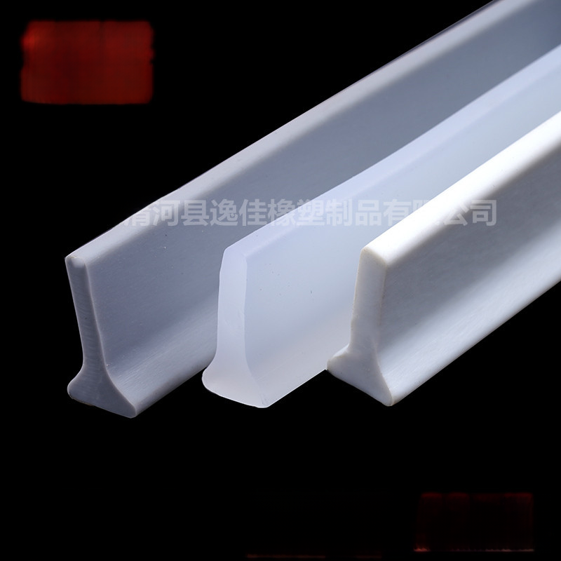Tira impermeable flexible baño húmedo y seco separación curvada tira de retención de agua alféizar de la puerta del baño