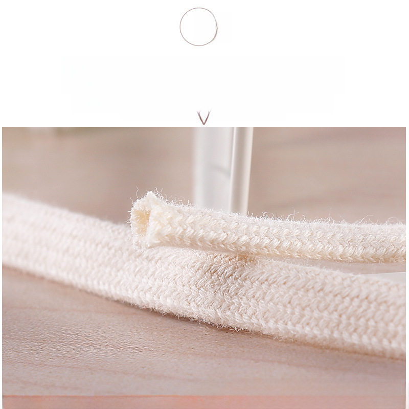 Hilo de algodón cordón plano blanco y negro beige ajuste Zapatillas Zapatos de lona zapatos de baloncesto doble capa fábrica al por mayor se puede personalizar