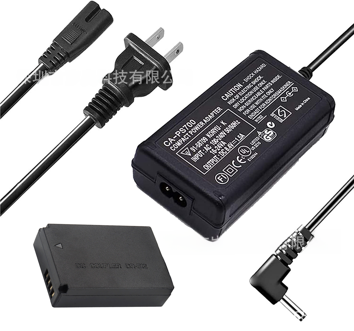 ACK-E12 aplicable a Canon SLR Cámara adaptador de corriente externa transmisión en vivo fuente de alimentación continua