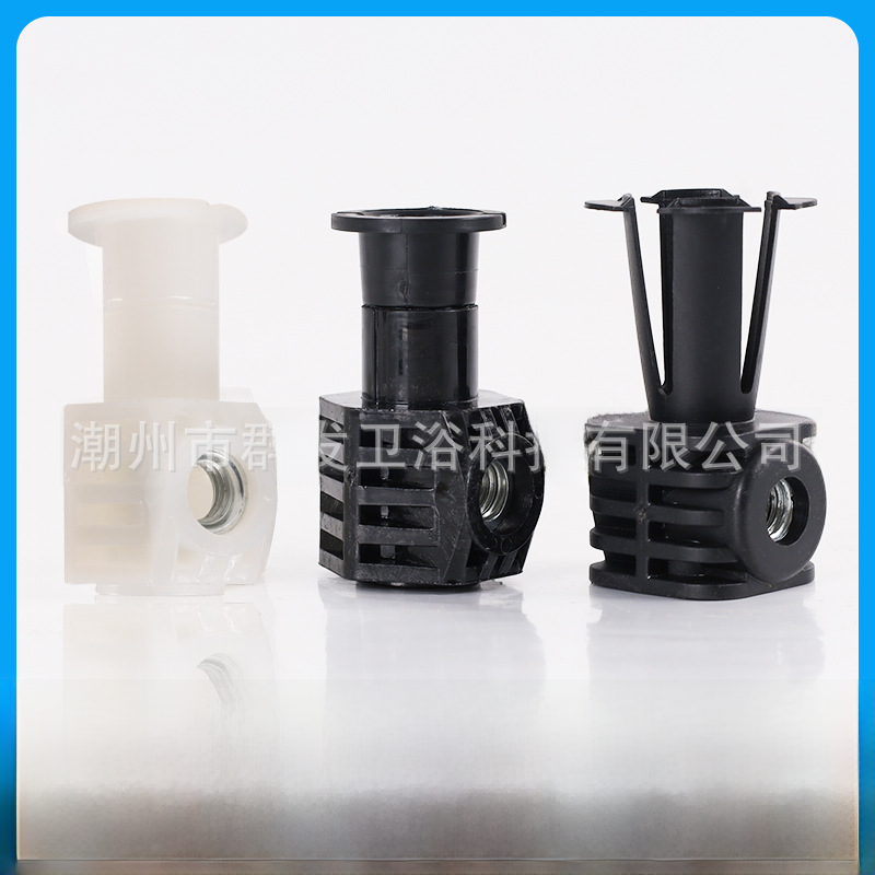 Instalación inteligente del inodoro con tornillo de fijación del inodoro, bloqueo de nailon, conector trasero, montaje lateral, montaje superior, accesorios generales