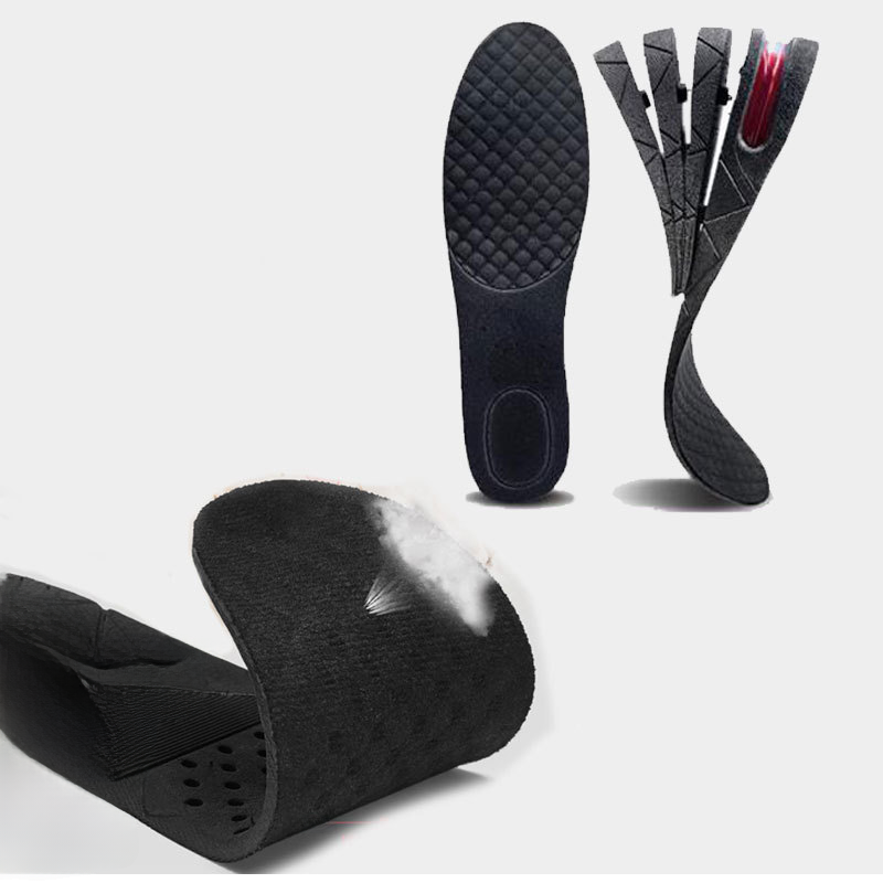 Los hombres y las mujeres de la plantilla de absorción de choque deportivo invisible cojín de aire cojín completo de múltiples capas extraíble medio cojín