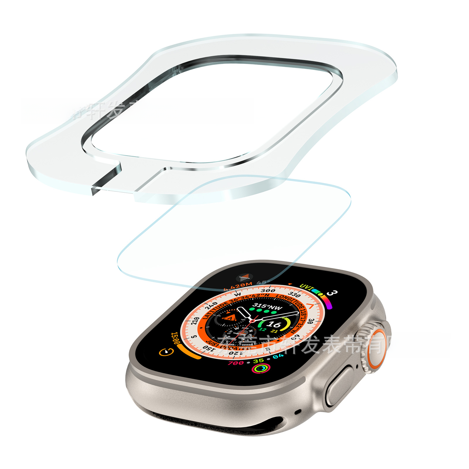 Adecuado para Apple Watch Apple reloj ultra1/249mm velocidad automática pegatina película artefacto película templada