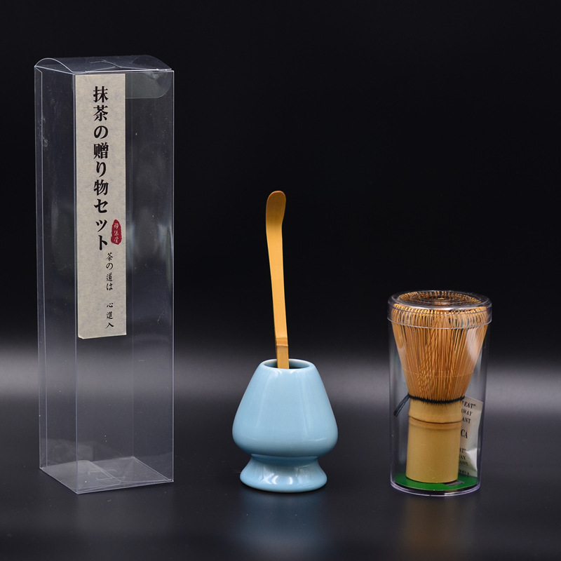 和風抹茶セットスリーピーススーツティースプーンフルセットブラシセレモニー伝統的なキッチンダイニング用品|undefined