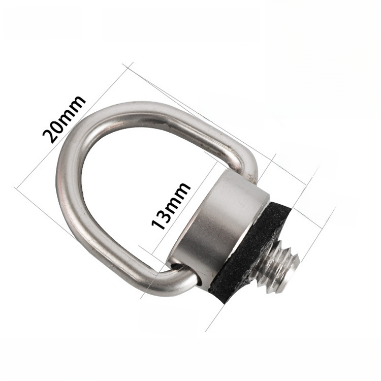 Venta al por mayor británico 1/4 Cámara tornillo de conexión cabeza de trípode tornillo de liberación rápida Placa de liberación rápida correa de elevación tornillo de anillo