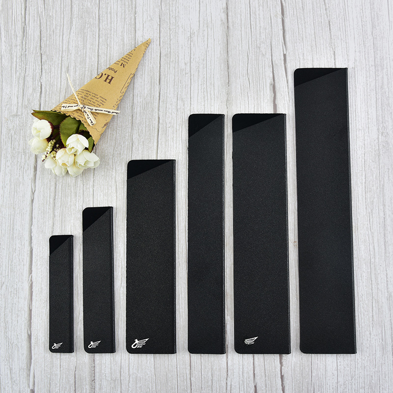 Funda de cuchillo Funda de flocado Funda protectora de cuchillo Funda de cuchillo de plástico portátil para exteriores Funda protectora de cuchillo de cocina