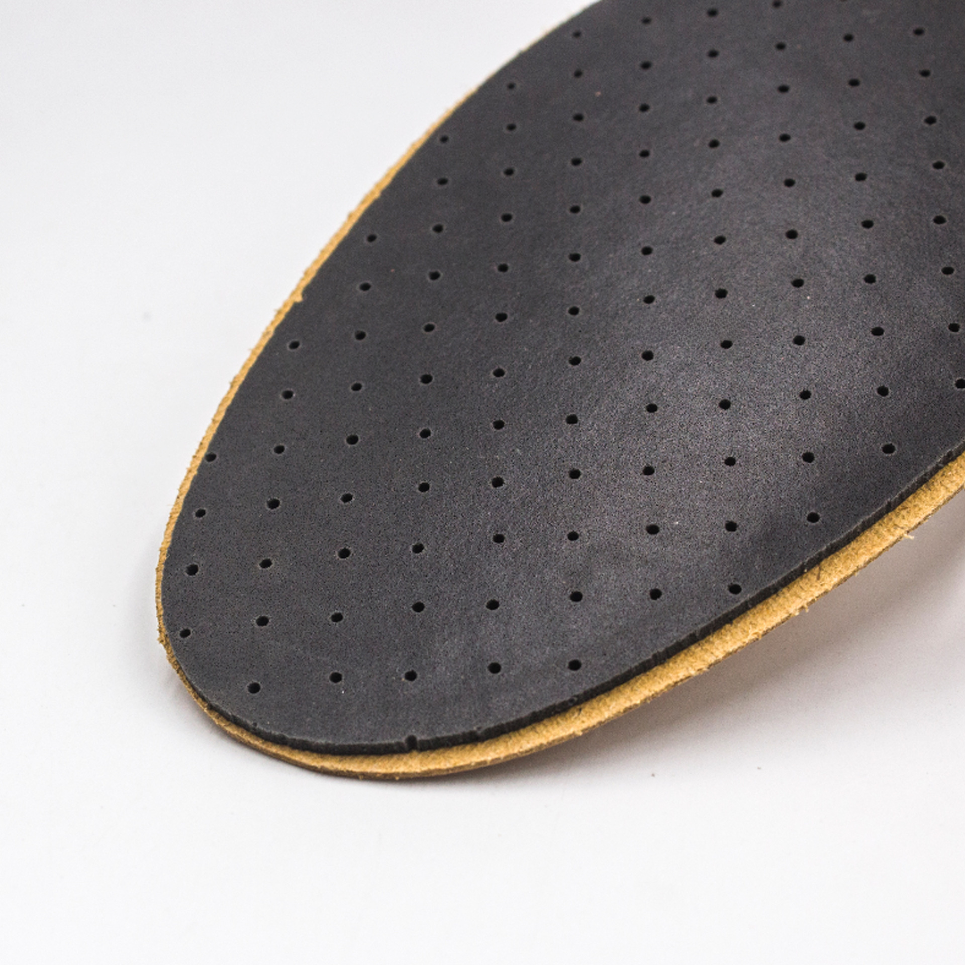 Tongdu Plantilla de cuero de las mujeres de verano de piel de vaca delgada transpirable absorbente de sudor ropa formal de los hombres zapatos de cuero plantilla al por mayor