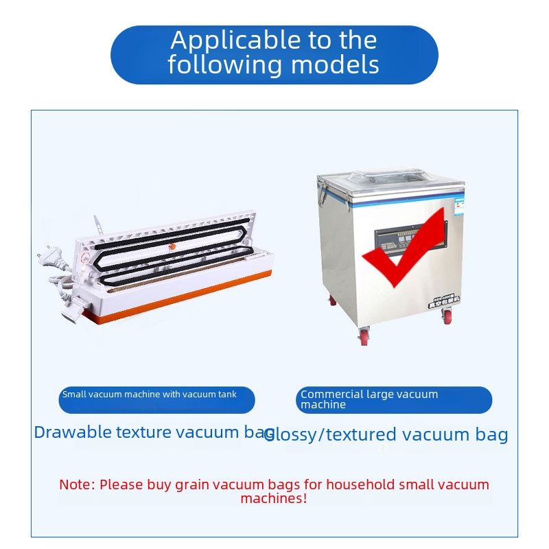 Mesh pattern vacuum bag, vacuum-sealed bag, thickened ready-to-eat compressed bag, snack sausage dried fruit preservation food bag