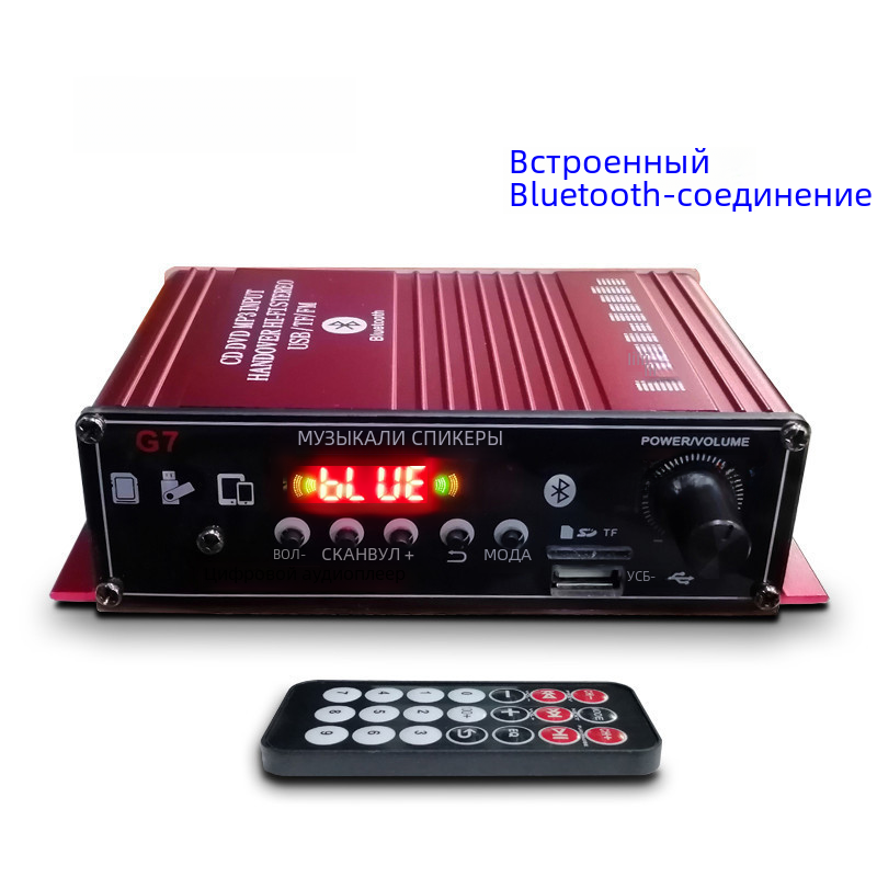 Многофункциональный 5,0 Bluetooth цифровой USB-радио G7 цифровой усилитель бытовой техники/усилителя/усилителя