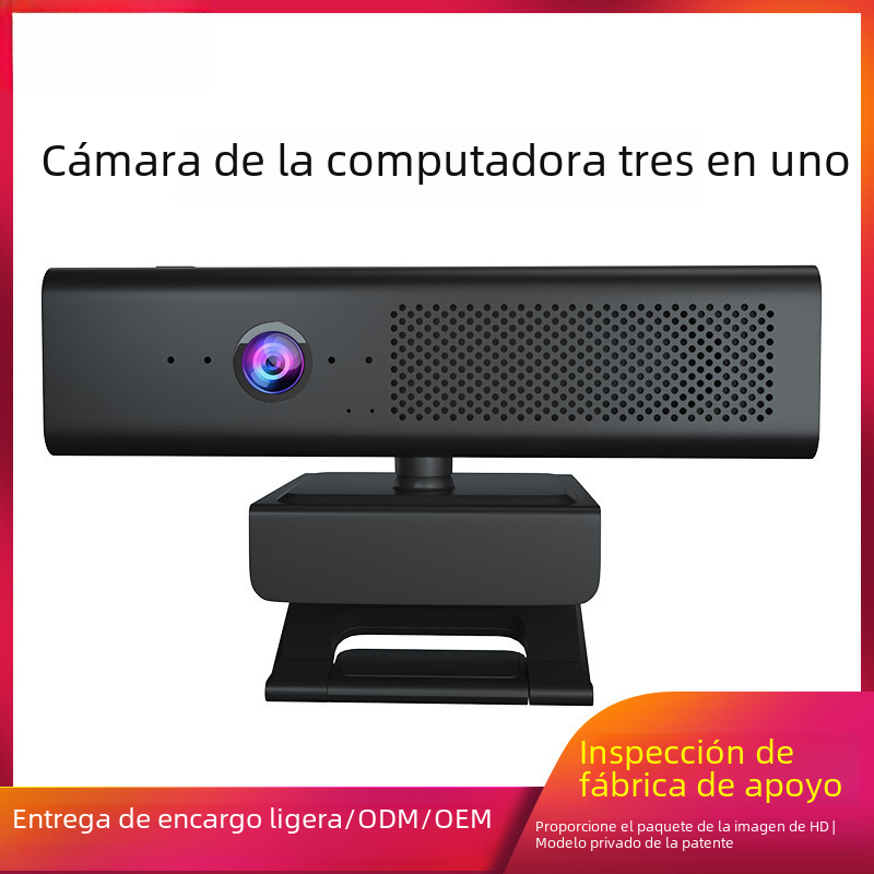 Cámara digital de red de vídeo USB con micrófono altavoz tres en uno cámara de computadora de clase de red al por mayor