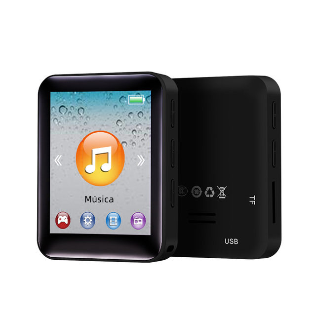 Botón Versión Estudiante pantalla mini lindo MP3 sin pérdida reproductor de música grabación tarjeta externa Walkman MP4