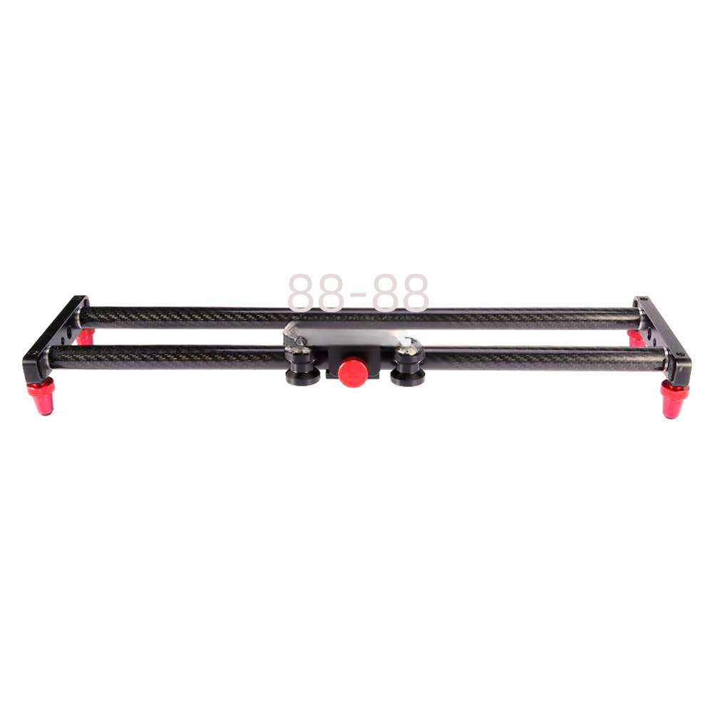 Mini estabilizador de rodamiento deslizante de pista de escritorio de fibra de carbono de 40cm Universal para cámara Digital de ordenador inteligente sin espejo Slr