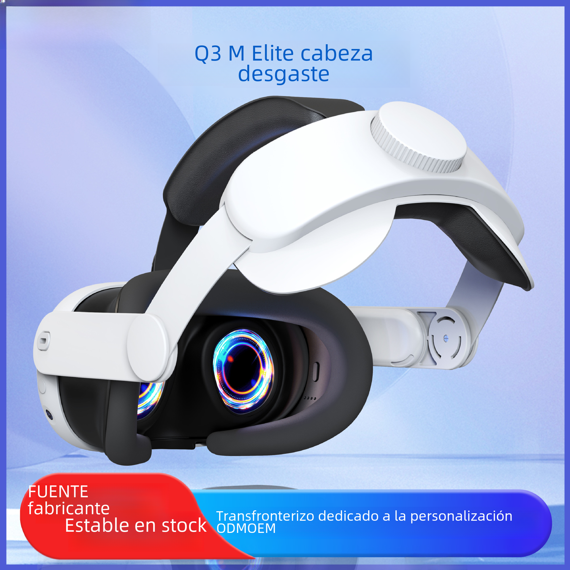 En stock para meta quest3 cabeza desgaste ajustable reemplazo búsqueda 3 diadema inteligente VR gafas Accesorios