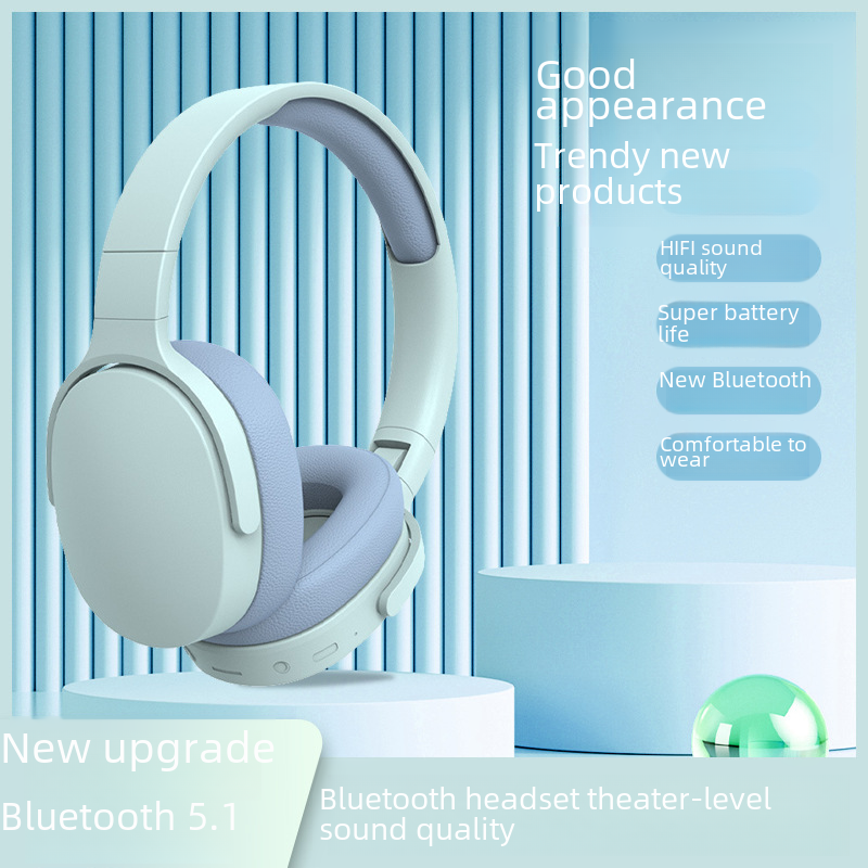 Cross-border hot P2961 headset Bluetooth headset wireless subwoofer headset all-inclusive ear super long endurance direct sales