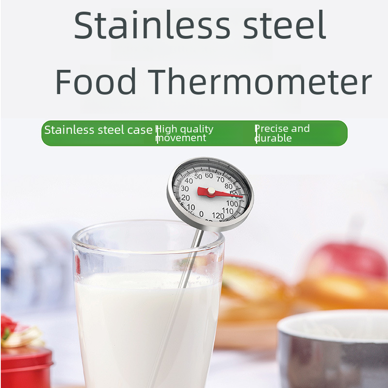 Kaitai bimetal food thermometer probe type kitchen milk coffee stainless steel food baking thermometer table