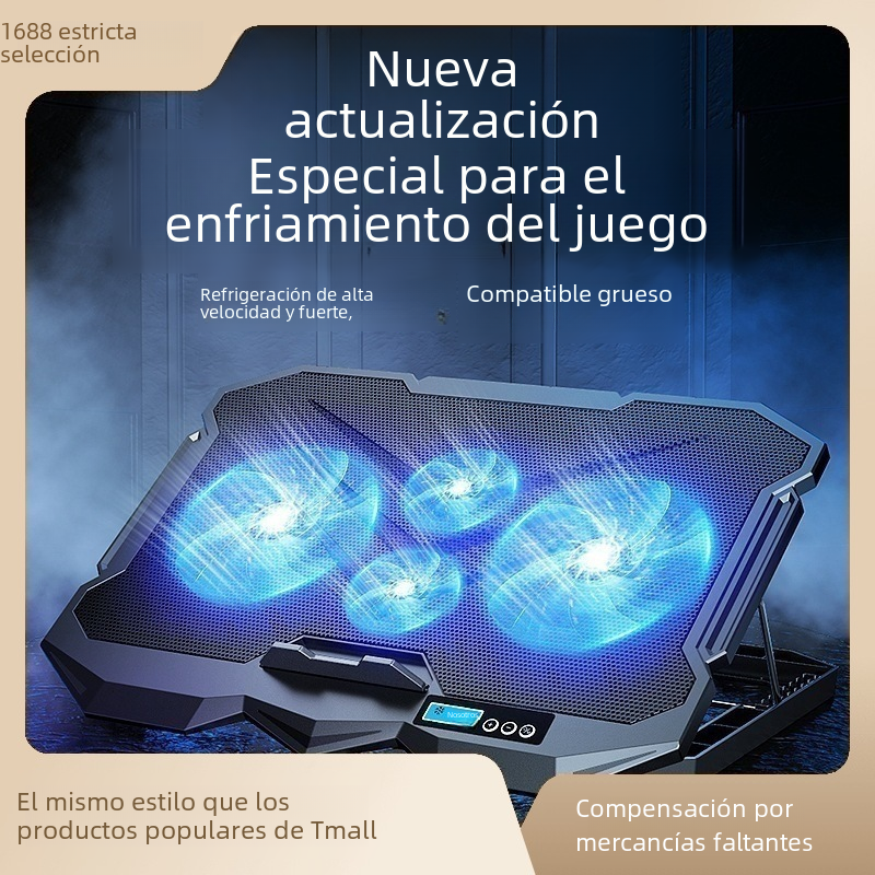 Core Ice K22-Base enfriadora para ordenador portátil, Esports, soporte silencioso para disipador de calor, tablero, dispositivo de refrigeración, ordenador portátil Digital
