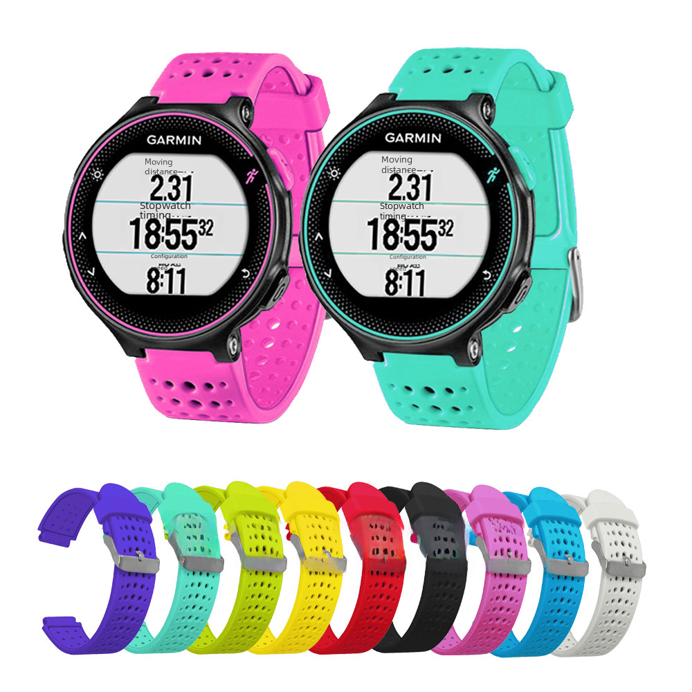 Spot applicable Jiaming Forerunner220/235/620/735 silicone strap official manufacturers direct supply