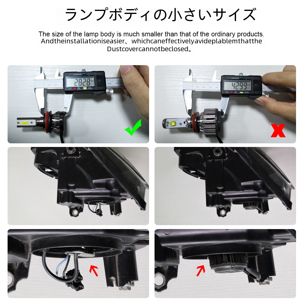 ミニカー Led ヘッドライト Roadsun ブランドホット販売自動車部品高品質車のライト耐久性のある Led ヘッドライト車用|undefined