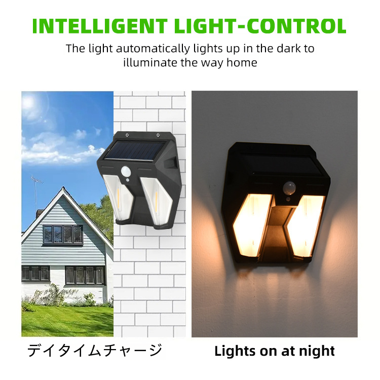 太陽光発電 Led 街路灯屋外ガーデンランプソーラーパネル駆動照明器具道路照明|undefined