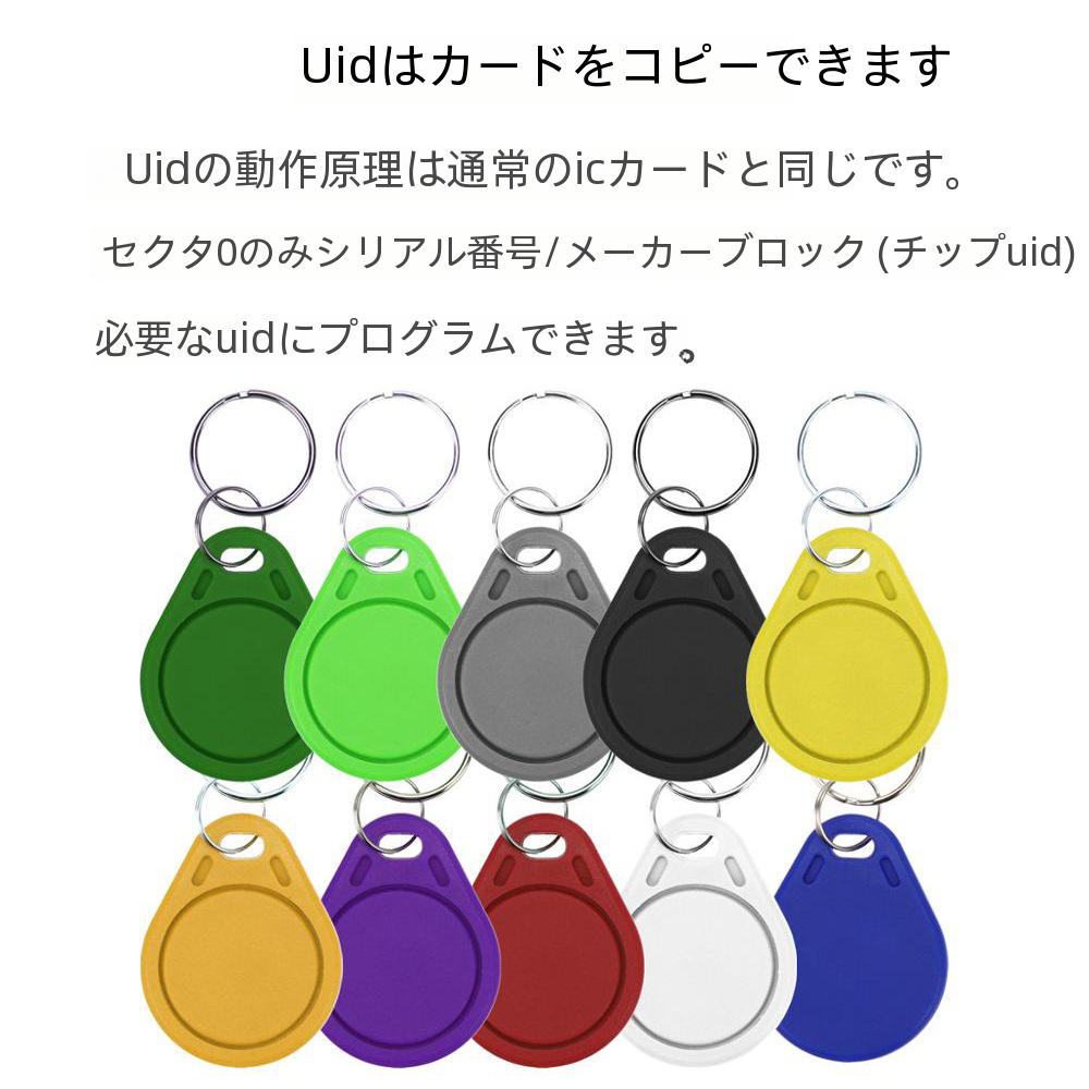 Uid コピー カード Ic 書き換え可能エレベーター アクセス コントロール カード 13.56mhz 書き換え可能キーホルダー|undefined