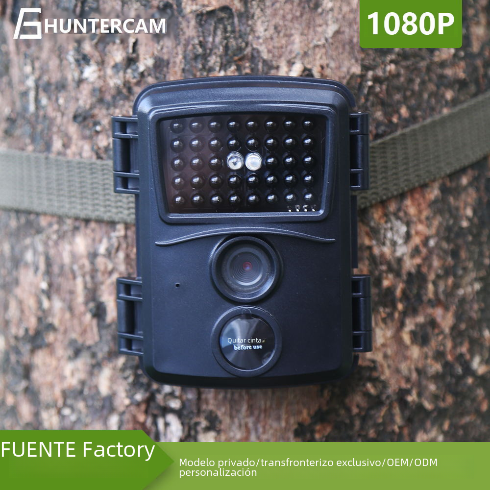 PR600 fuente fábrica Cámara al aire libre Venta caliente Europea 1080p 20MP negro ejército verde camuflaje en stock rápido pelo