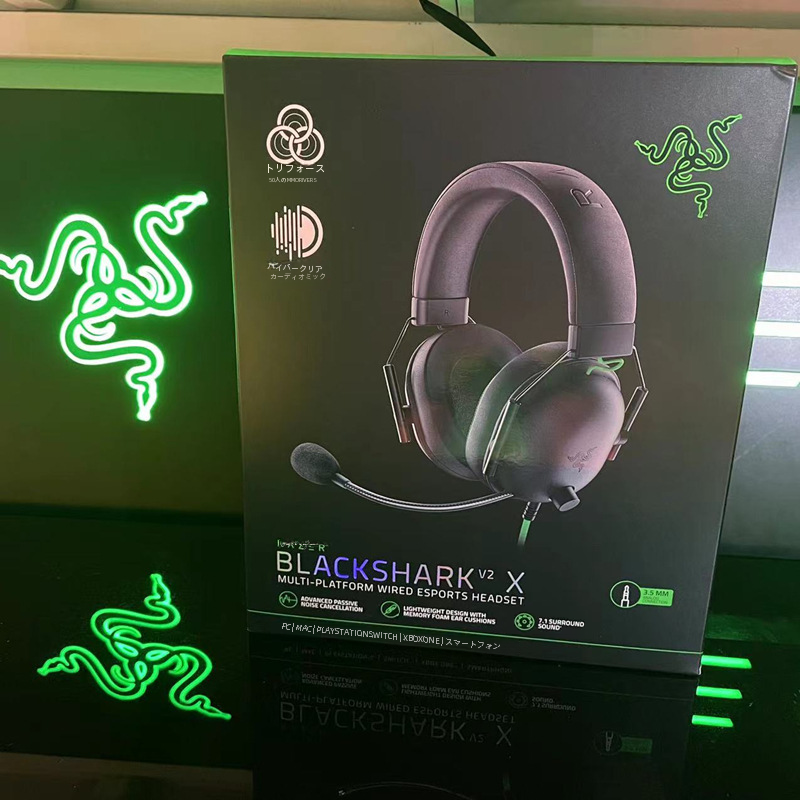 Razer Blackshark V2x ゲーミング ヘッドセット オーバーヘッド スタイル デジタル コンピューター ゲームに最適|undefined