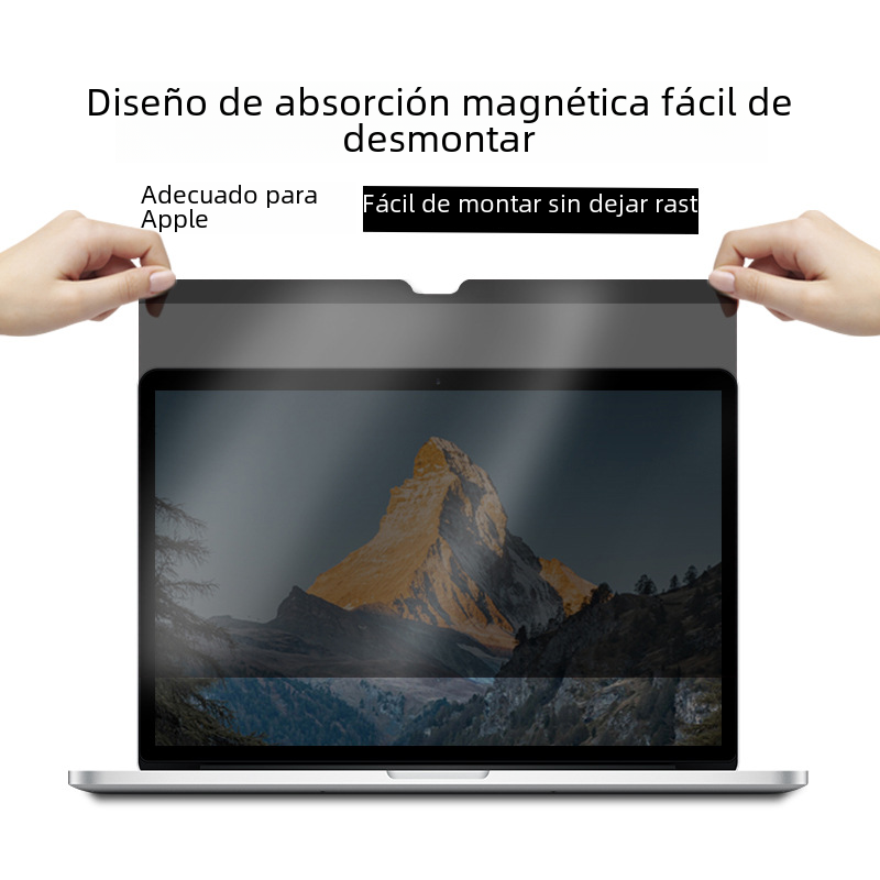 Protector de pantalla Pro16 para Macbook Anti-espía 23 modelos M215.3 película protectora para ordenador portátil atracción magnética Snooping