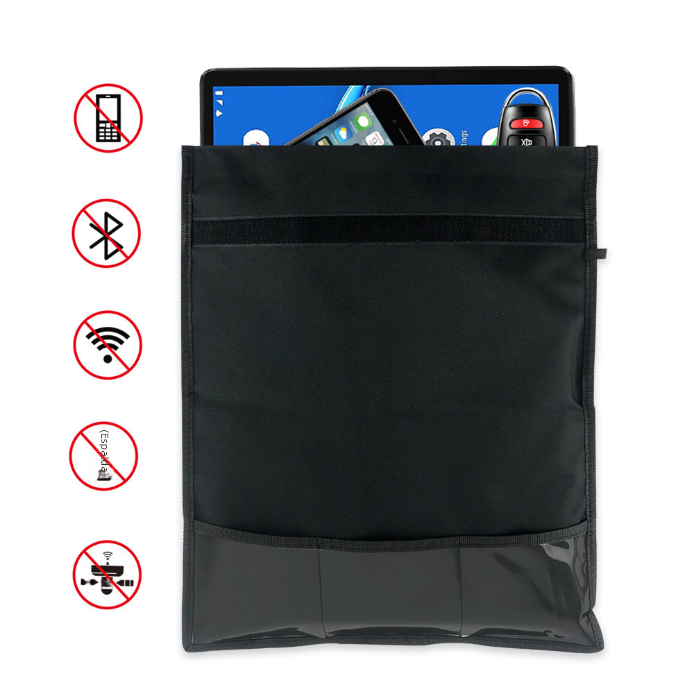 Amazon coche clave protector señal protección bolsa radiación protección bolsa cartera tableta teléfono privacidad