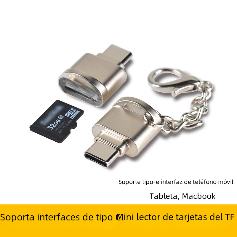 Mini TF tarjeta de teléfono móvil lector de tarjetas para Huawei tipo-c Android teléfono móvil otg3.0 lector de tarjetas de ventas directas de fábrica