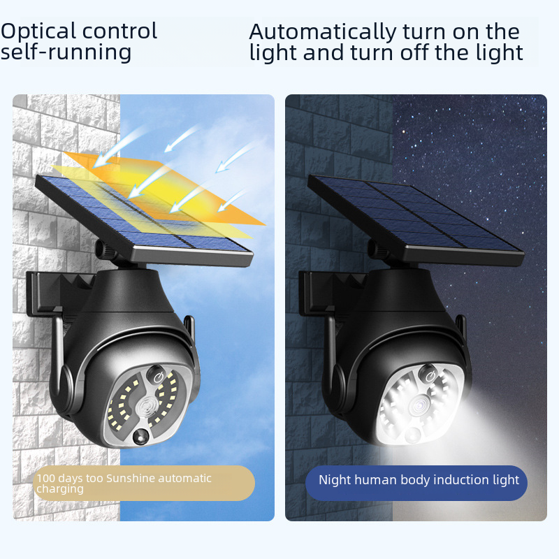 Cross-border solar lights outdoor courtyard lights home lighting motion sensor lights outdoor waterproof street lights balcony wall lights