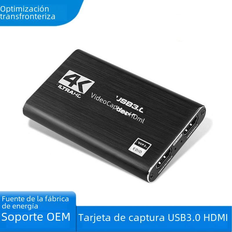 Transfronteriza Venta caliente 3.0USB Tarjeta de captura de vídeo HDMI Tarjeta de captura de la cámara en vivo tarjeta de captura de grabación