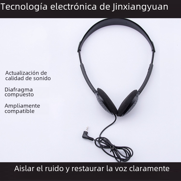 Nuevo auricular del fabricante auriculares de aviación pequeño portátil teléfono móvil auriculares en stock al por mayor