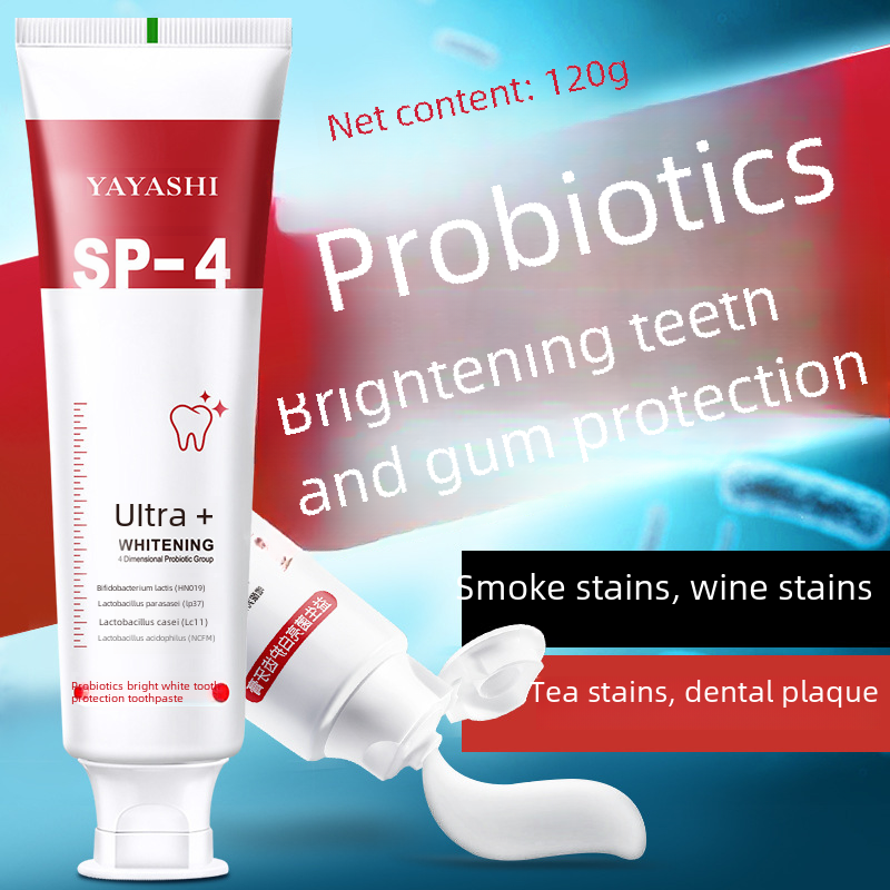 The same model SP-4 Shark Probiotic Whitening Teeth Hydroxyapatite Toothpaste Wholesale Manufacturer