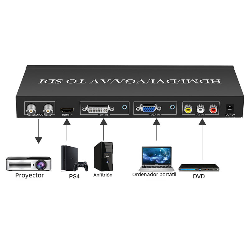 Accesorios para cámaras deportivas de ordenador digital: adaptador de trípode con soporte para cámara de acción para Gopro Hero 5/6/7 negro