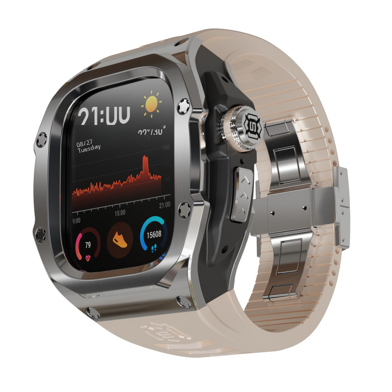 跨境適用於Apple iWatch Ultra通用49MM金屬防摔手錶保護