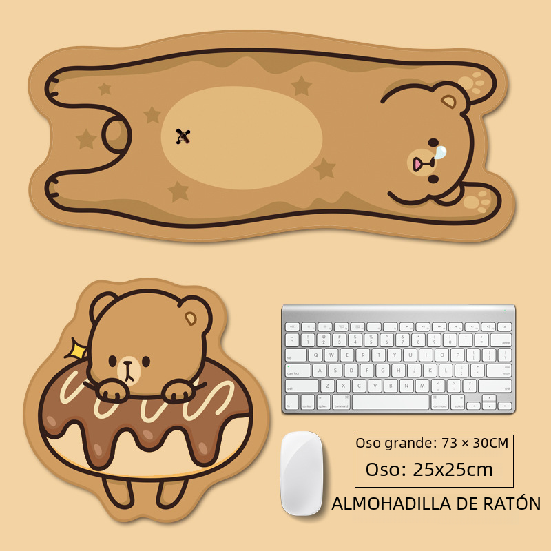 Especial en forma de alfombrilla de ratón estera de la tabla de dibujos animados animal de gran tamaño alfombrilla de ratón de oficina alfombrilla de ratón anime marca al por mayor