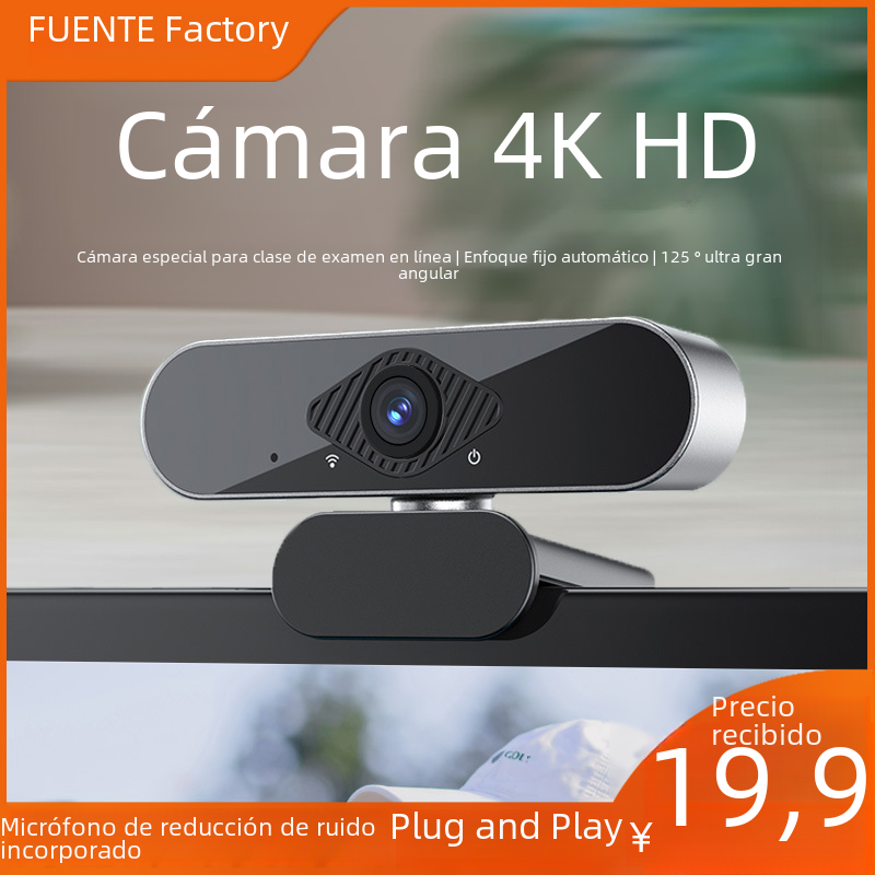 Cámara de la computadora portátil de escritorio clase en línea dedicada cámara en vivo 2K HD Cámara al por mayor