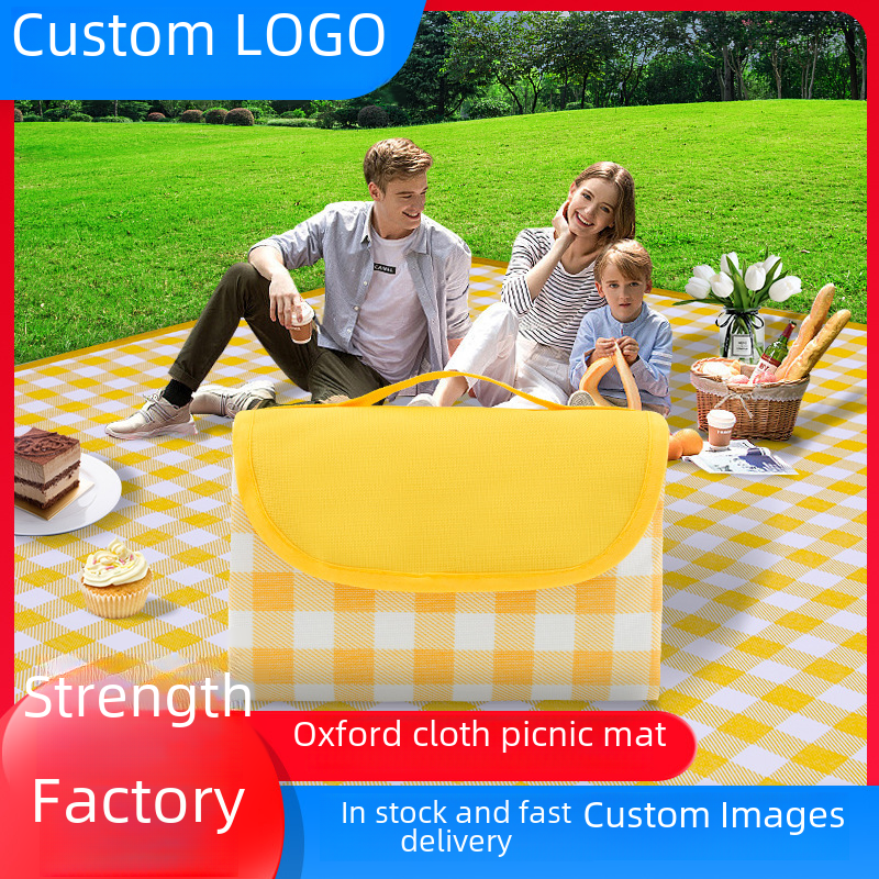 Picnic mat Oxford cloth waterproof moisture-proof outdoor picnic blanket grass mat tent campsite mat picnic cloth wholesale